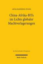 China-Afrika-BITs im Lichte globaler Machtverlagerungen