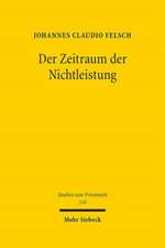 Der Zeitraum der Nichtleistung