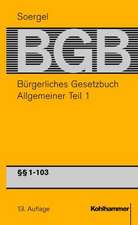 Bürgerliches Gesetzbuch / BGB (13. A.) Allgemeiner Teil 1