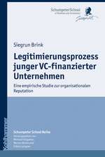 Legitimierungsprozess junger VC-finanzierter Unternehmen