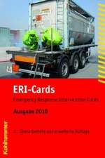 Eri-Cards - Ausgabe 2010: Emergency Response Intervention Cards