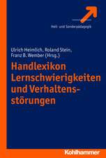 Handlexikon Lernschwierigkeiten Und Verhaltensstorungen: Inklusion Von Menschen Mit Lernschwierigkeiten Im Arbeitsleben