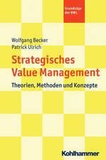 Strategisches Value Management