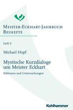 Mystische Kurzdialoge um Meister Eckhart