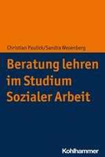 Beratung lehren im Studium Sozialer Arbeit