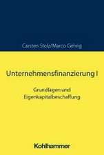 Unternehmensfinanzierung I