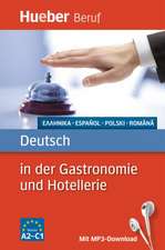 Berufssprachführer: Deutsch in der Gastronomie und Hotellerie