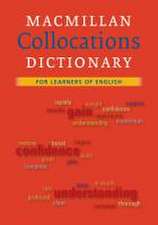 Macmillan Collocations Dictionary