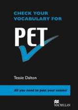 Check your English Vocabulary for PET