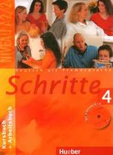 Schritte 4. Kursbuch und Arbeitsbuch mit Audio-CD zum Arbeitsbuch