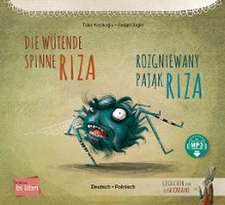 Die wütende Spinne Riza. Deutsch-Polnisch