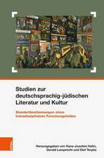 Studien zur deutschsprachig-jüdischen Literatur und Kultur