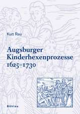 Augsburger Kinderhexenprozesse 1625-1730