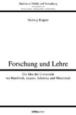 Forschung und Lehre