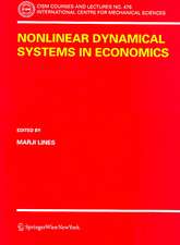 Nonlinear Dynamical Systems in Economics