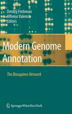 Modern Genome Annotation: The Biosapiens Network