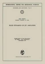 Fluid Dynamics of Jet Amplifiers: Course held at the Department of Hydro- and Gasdynamics, September 1970