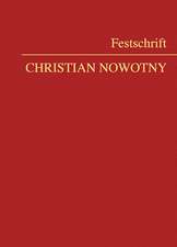 Festschrift Christian Nowotny