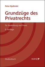 Grundzüge des Privatrechts