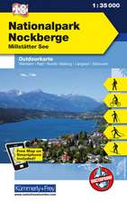 KuF Österreich Outdoorkarte 18 Nationalpark Nockberge 1 : 35 000