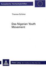 Das 'Nigerian Youth Movement'