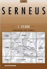 Swisstopo 1 : 25 000 Serneus