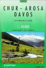 Swisstopo 1 : 50 000 Chur - Arosa - Davos