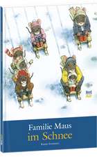 Familie Maus im Schnee