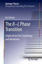 The B−L Phase Transition: Implications for Cosmology and Neutrinos