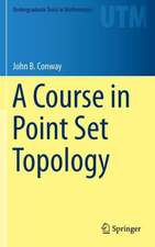 A Course in Point Set Topology