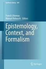 Epistemology, Context, and Formalism