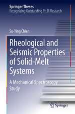 Rheological and Seismic Properties of Solid-Melt Systems: A Mechanical Spectroscopy Study