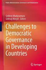 Challenges to Democratic Governance in Developing Countries