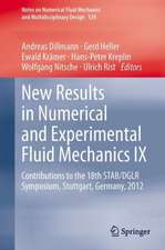 New Results in Numerical and Experimental Fluid Mechanics IX: Contributions to the 18th STAB/DGLR Symposium, Stuttgart, Germany, 2012