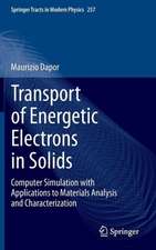 Transport of Energetic Electrons in Solids