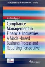 Compliance Management in Financial Industries