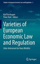 Varieties of European Economic Law and Regulation: Liber Amicorum for Hans Micklitz