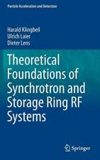 Theoretical Foundations of Synchrotron and Storage Ring RF Systems