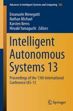 Intelligent Autonomous Systems 13: Proceedings of the 13th International Conference IAS-13