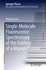 Single-Molecule Fluorescence Spectroscopy of the Folding of a Repeat Protein