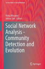 Social Network Analysis - Community Detection and Evolution