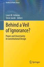 Behind a Veil of Ignorance?: Power and Uncertainty in Constitutional Design