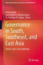 Governance in South, Southeast, and East Asia: Trends, Issues and Challenges