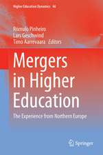 Mergers in Higher Education: The Experience from Northern Europe