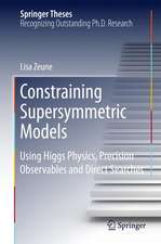 Constraining Supersymmetric Models: Using Higgs Physics, Precision Observables and Direct Searches