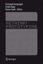 Rethink! Prototyping: Transdisciplinary Concepts of Prototyping