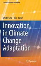 Innovation in Climate Change Adaptation