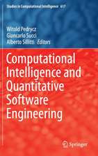 Computational Intelligence and Quantitative Software Engineering