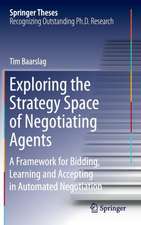 Exploring the Strategy Space of Negotiating Agents: A Framework for Bidding, Learning and Accepting in Automated Negotiation