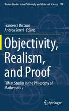 Objectivity, Realism, and Proof: FilMat Studies in the Philosophy of Mathematics